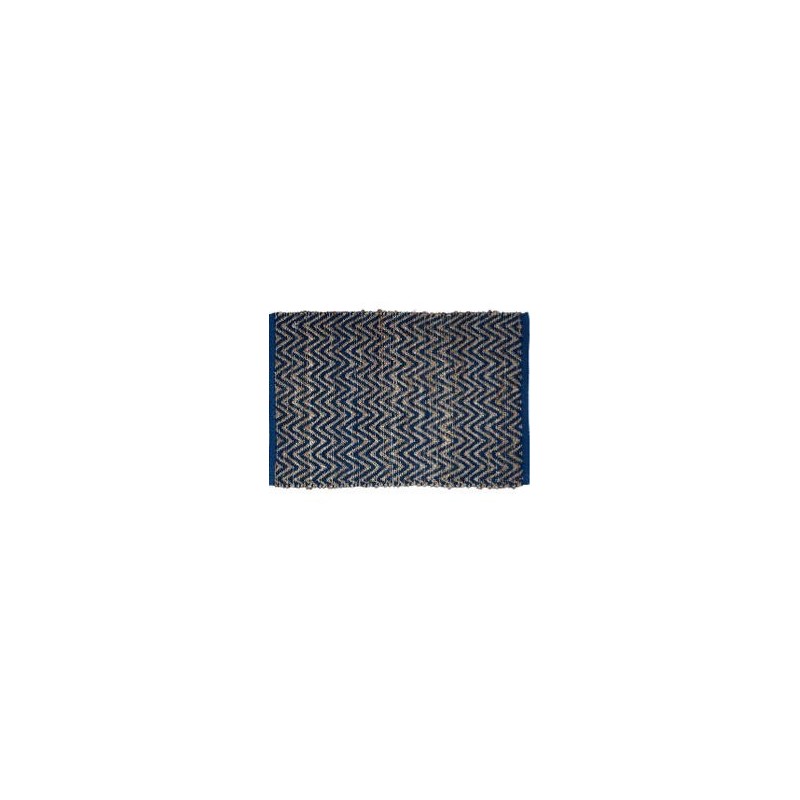 DYWANIK Rug Nora blue w/jute 60x90cm