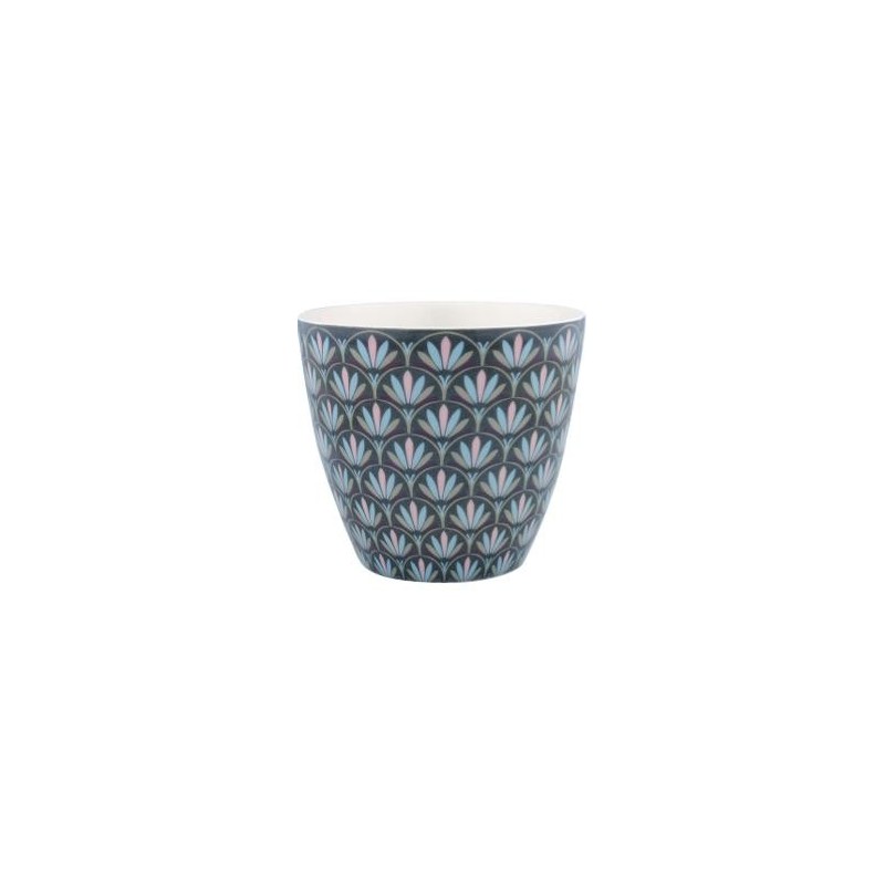Latte cup Victoria dark grey