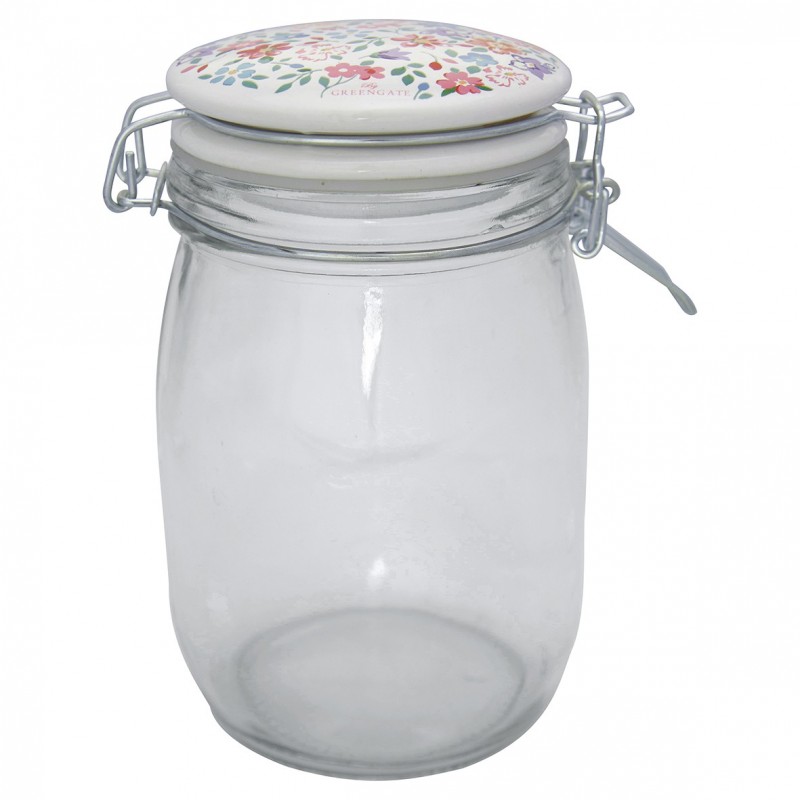 GG Storage jar Clementine white 1L