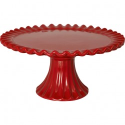 Cake stand Charline red small