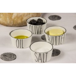 bastion Bowl Ass (4x12pcs) Salt/butter/oil/olive 8x8x4.5cm