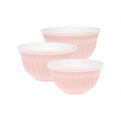 MISKA Z MELAMINY ALICE PALE BLUE ZESTAW 3 SZTUK  GREEN GATE