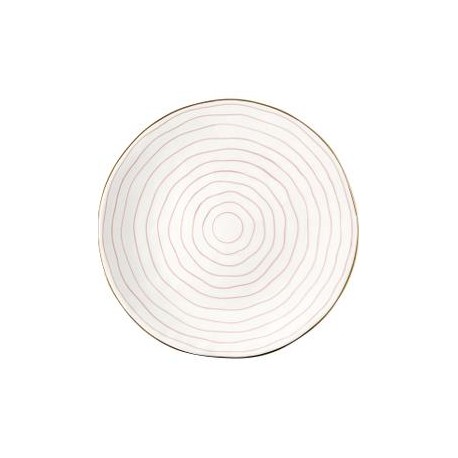 2019Dinner plate Sally pale pink