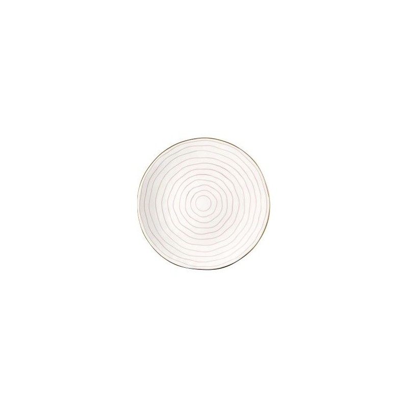 2019Dinner plate Sally pale pink