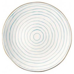 2019Dinner plate Sally pale blue