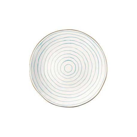 2019Dinner plate Sally pale blue