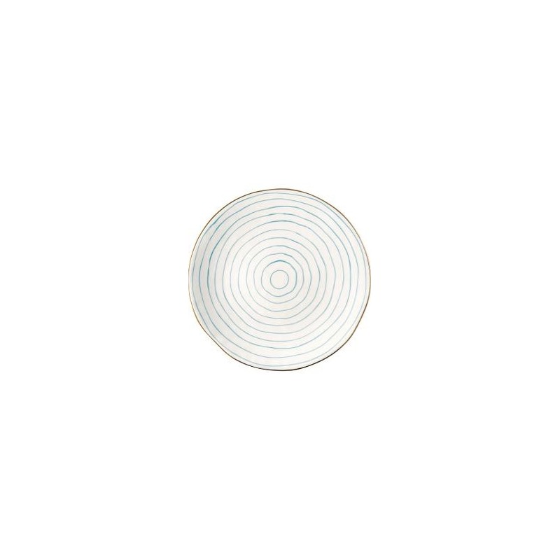 2019Dinner plate Sally pale blue