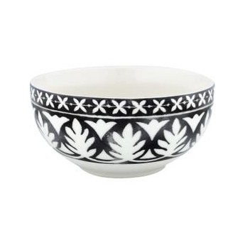 Cereal bowl Sasha black small