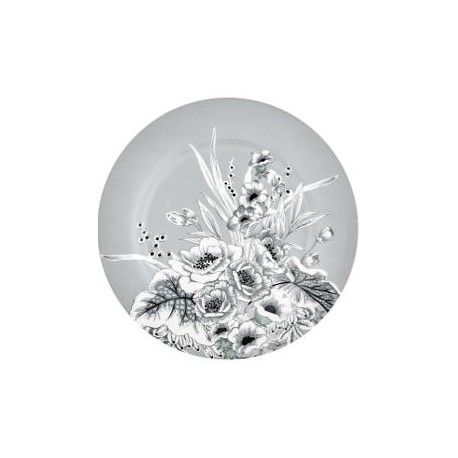 TALERZ PLATE FELICITY GREY GREEN GATE