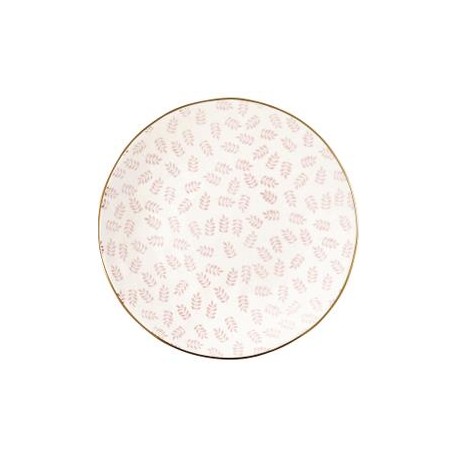 2019Plate Lianna pale pink w/gold
