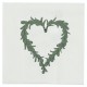 ib Napkin heart/mistletoe Barcode 5709898298814