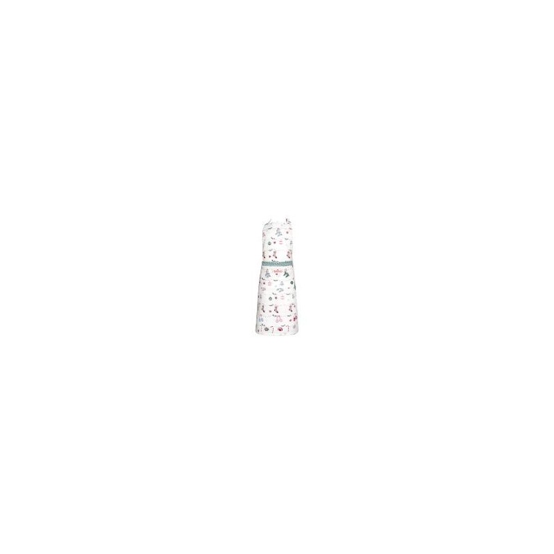 19 FARTUSZEK DLA DZIECI JINGLE BELL WHITE GREEN GATE