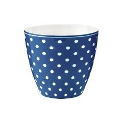 19 Latte cup Spot blue