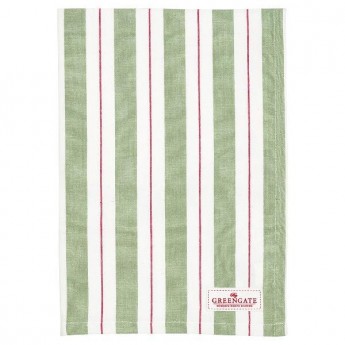 RĘCZNIK KUCHENNY Tea towel Elinor green GREENGATE