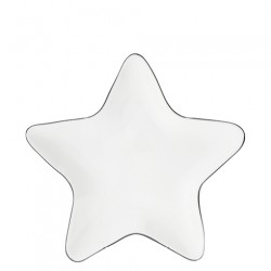 BC Star Plate 16cm with Black edge