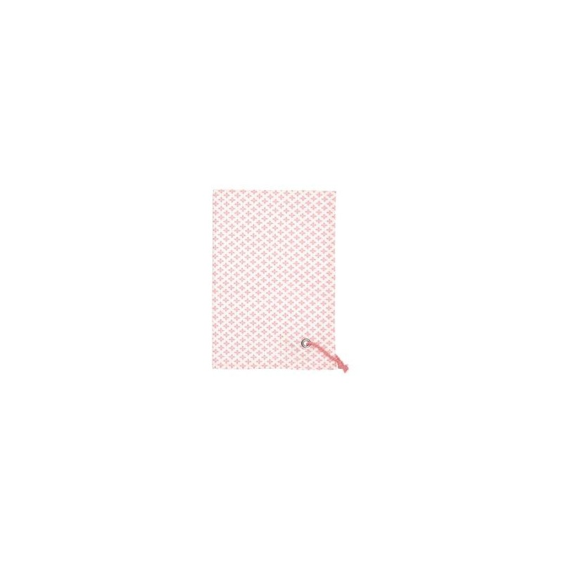 RĘCZNIK KUCHENNY Tea towel Sasha peach w/rope string GREEN GATE