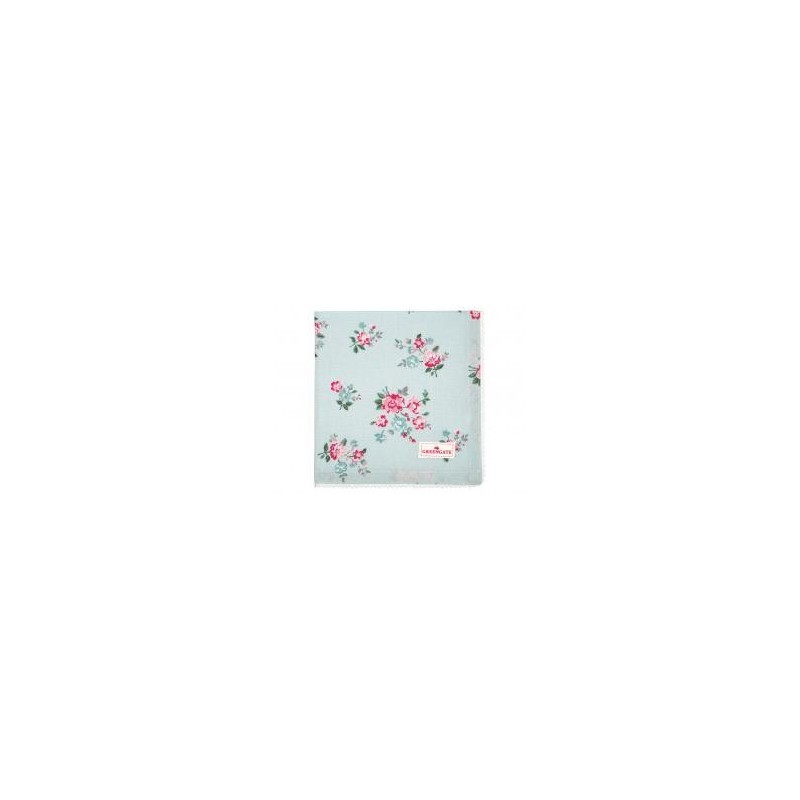 GG Napkin with lace Sonia pale blue